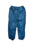 90s Nike Nylon Sportanzug Grau Grün XXL