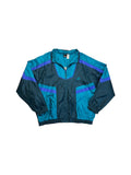 90s Nike Nylon Sportanzug Grau Grün XXL