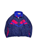 90s Nike Nylon Sportanzug Blau Rot L