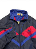 90s Nike Nylon Sportanzug Blau Rot L