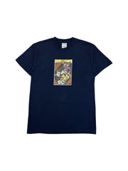 Screen Stars Shirt 2002 "Blood Money" Tom Waits ANTI- Records Fritz Neary Artwork Dunkelblau M