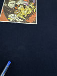Screen Stars Shirt 2002 "Blood Money" Tom Waits ANTI- Records Fritz Neary Artwork Dunkelblau M