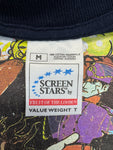 Screen Stars Shirt 2002 "Blood Money" Tom Waits ANTI- Records Fritz Neary Artwork Dunkelblau M
