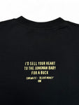 Screen Stars Shirt 2002 "Blood Money" Tom Waits ANTI- Records Fritz Neary Artwork Dunkelblau M