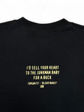 Screen Stars Shirt 2002 "Blood Money" Tom Waits ANTI- Records Fritz Neary Artwork Dunkelblau M