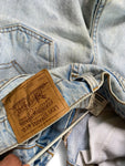 Vintage Levis Jeans 921 Orange Tab Tapered Fit Tapered Leg Damen Hellblau Stoned Washed (8 SHORT) S - M