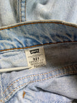 Vintage Levis Jeans 921 Orange Tab Tapered Fit Tapered Leg Damen Hellblau Stoned Washed (8 SHORT) S - M