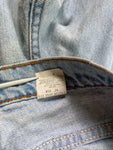 Vintage Levis Jeans 921 Orange Tab Tapered Fit Tapered Leg Damen Hellblau Stoned Washed (8 SHORT) S - M