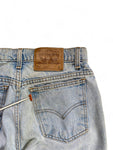 Vintage Levis Jeans 921 Orange Tab Tapered Fit Tapered Leg Damen Hellblau Stoned Washed (8 SHORT) S - M
