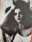 Vintage Gymnasium Shirt 90s "Querido Amor" Photo Print Orange M