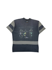 Vintage Paragraph Shirt 90s "The Work Of Friendship" Schwarz L-XL