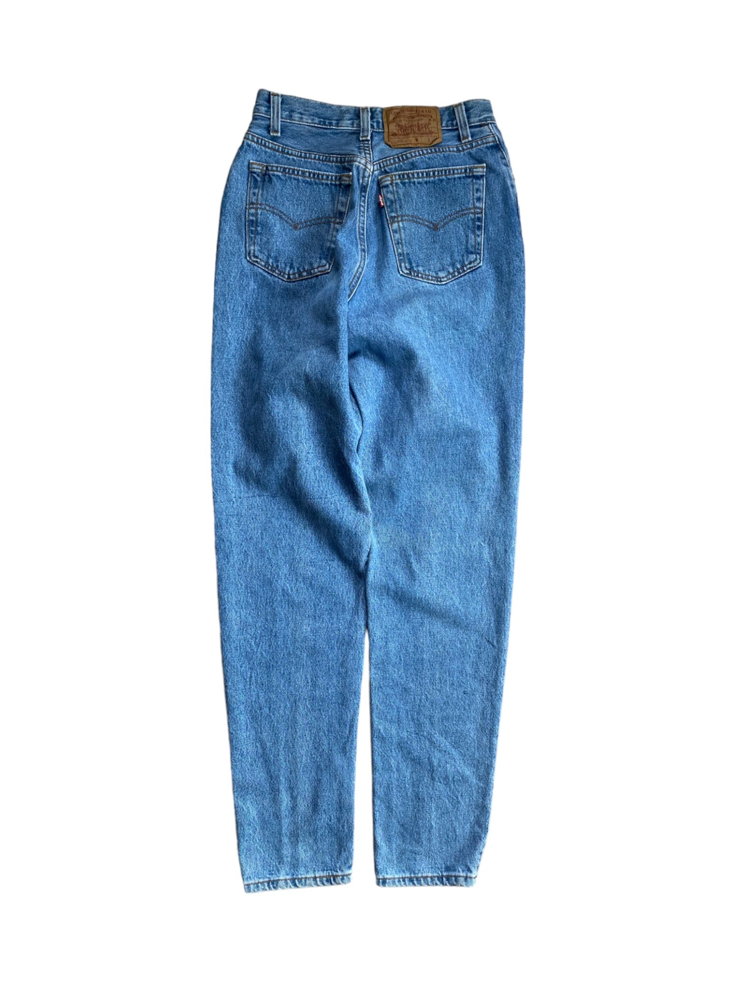 Classic! Vintage Levis Jeans 17501-0191 Regular Fit Straight Leg Damen Blau (9) S - RareRags