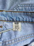 Vintage Levis Jeans 517 Boot Cut Low Rise Damen Blau (7 JR) S