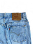 Vintage Levis Jeans 517 Boot Cut Low Rise Damen Blau (7 JR) S