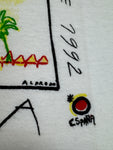 Vintage Mas Sana Shirt EXPO 1992 Sevilla Weiß M