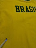 2007 Adidas Retro Shirt Brasil Gelb