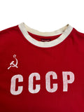 90s Donnay Retro Shirt CCCP Soviet Union UdSSR Rot