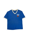 90s Retro Fan Shirt DDR 1974 Blau