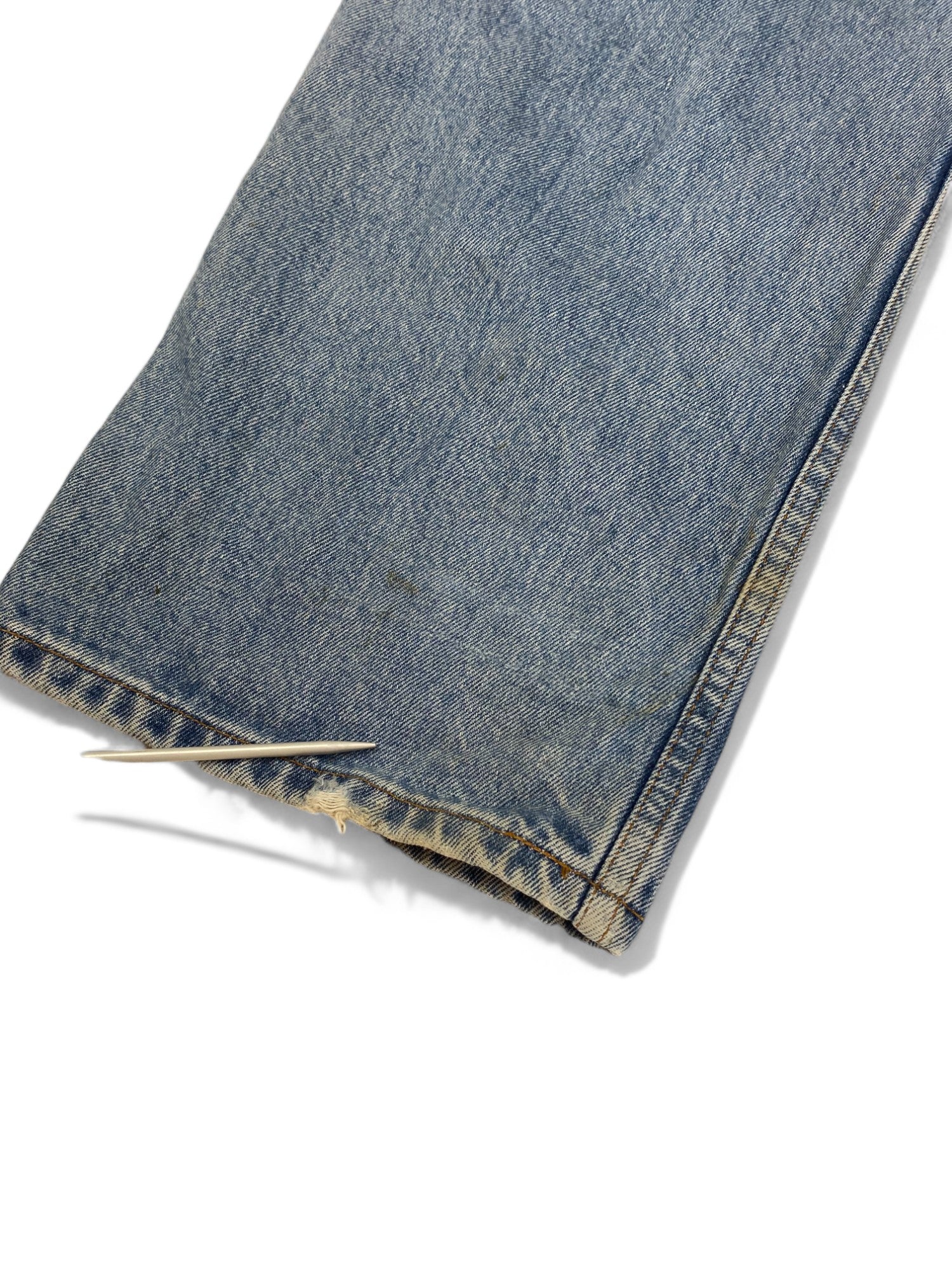 Vintage Levis Jeans 505 Regular Fit Straight Leg Herren Blau (W42 L30) XL -XXL