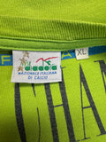 90s Diadora Shirt Italy Team Soccer Champion Made In Italy Grün