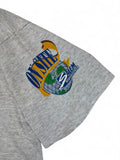 Vintage Salem Shirt 1994 Super Bowl Georgia Dome Atlanta Single Stitch Made In USA Heather Grau L