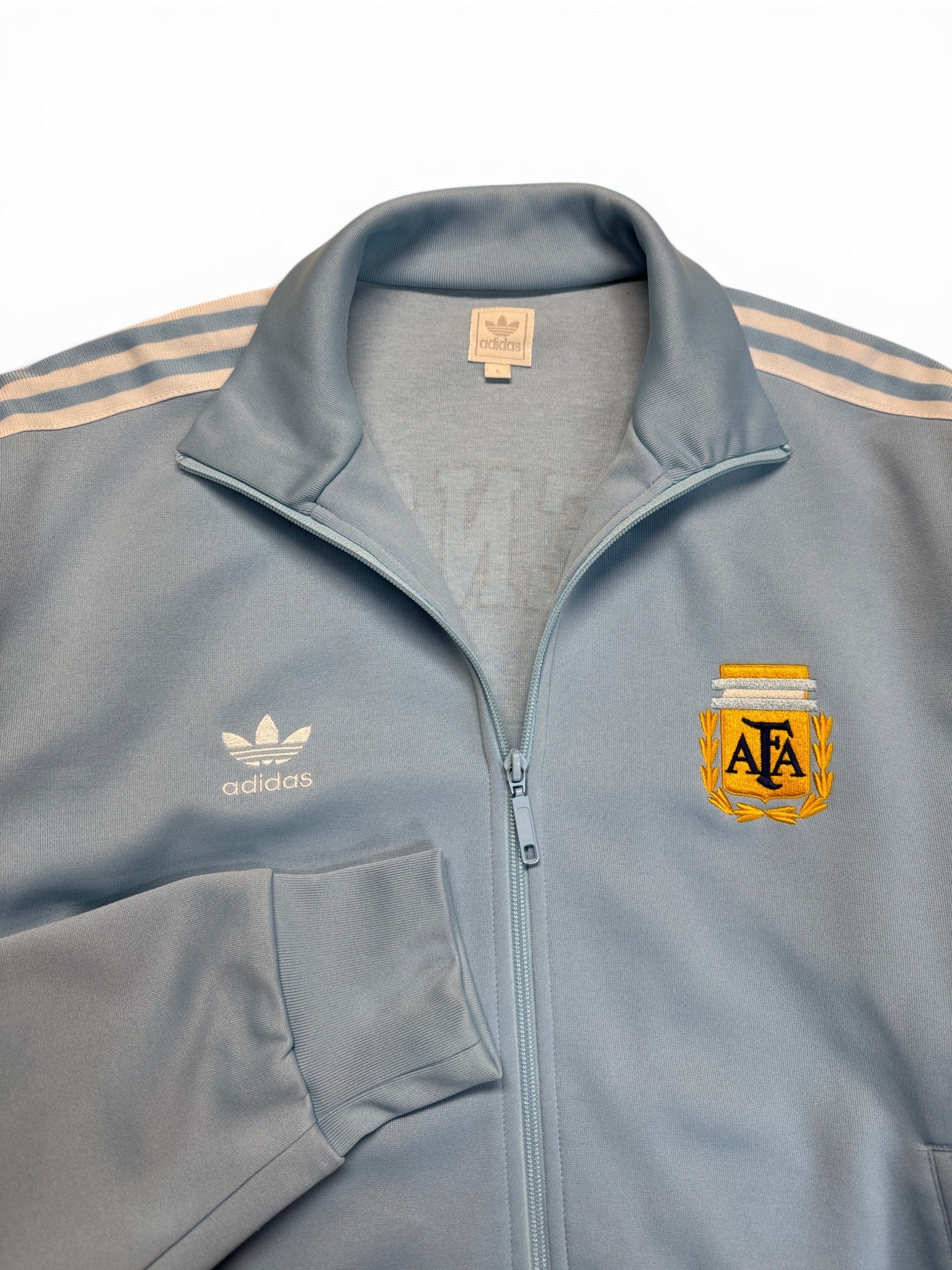 2005 Adidas Retro Sportjacke Argentina Blau