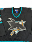 Vintage Starter Jersey 90s San Jose Sharks Made In Korea Schwarz L