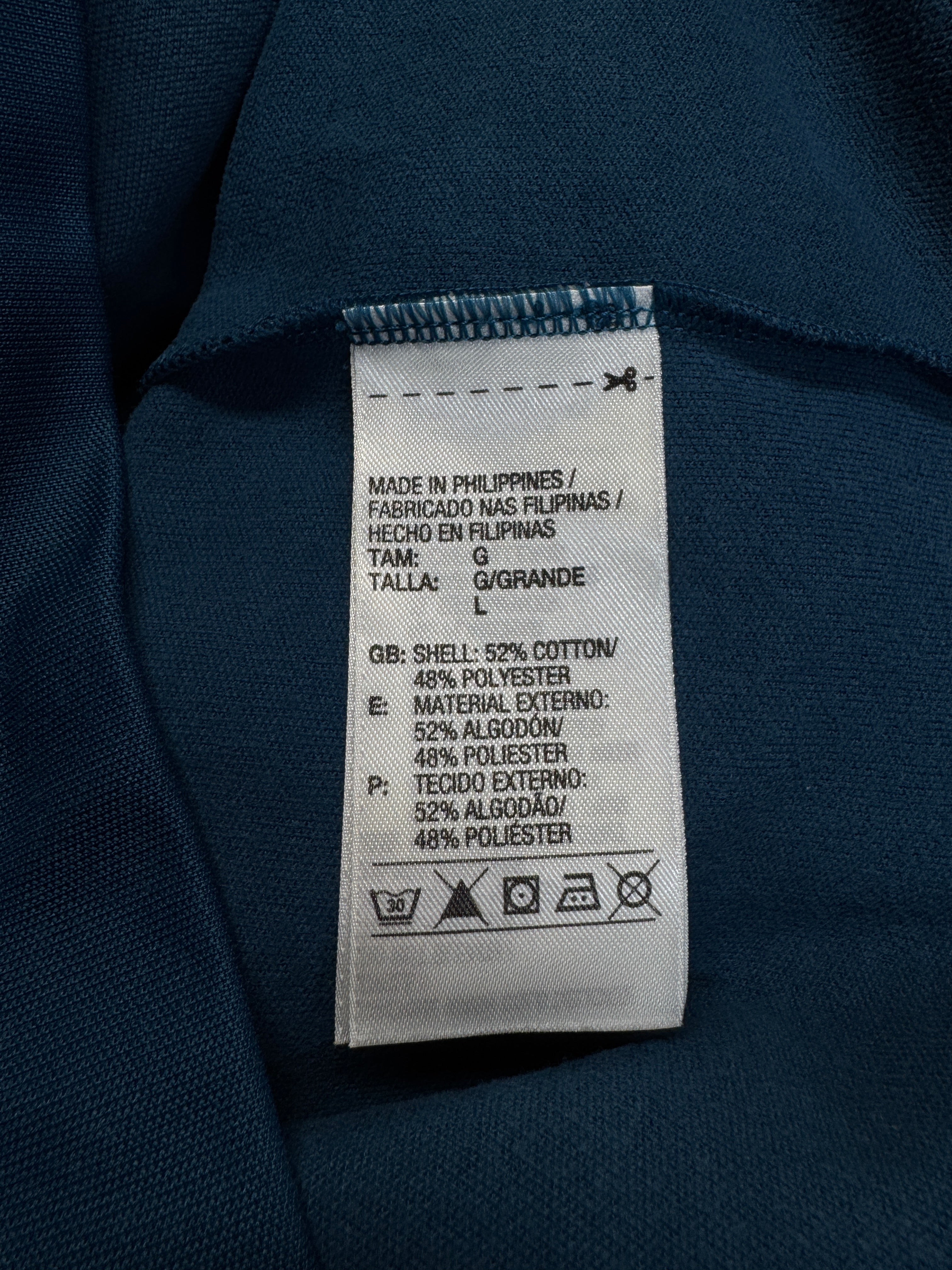 2013 Adidas Retro Sportjacke Frankreich Blau