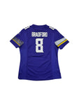 Nike Trikot Minnesota Vikings Bradford #8 Lila S-M