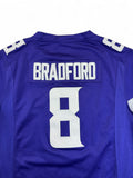 Nike Trikot Minnesota Vikings Bradford #8 Lila S-M