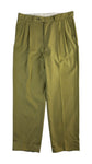 Vintage Ladage&Oelke Anzughose Basic Opti-Zip Braun L-XL