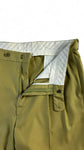 Vintage Ladage&Oelke Anzughose Basic Opti-Zip Braun L-XL