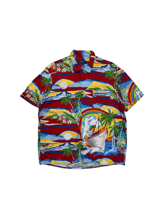 Ralph Lauren Hawaii Hemd Bunt XL