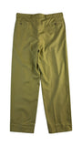 Vintage Ladage&Oelke Anzughose Basic Opti-Zip Braun L-XL