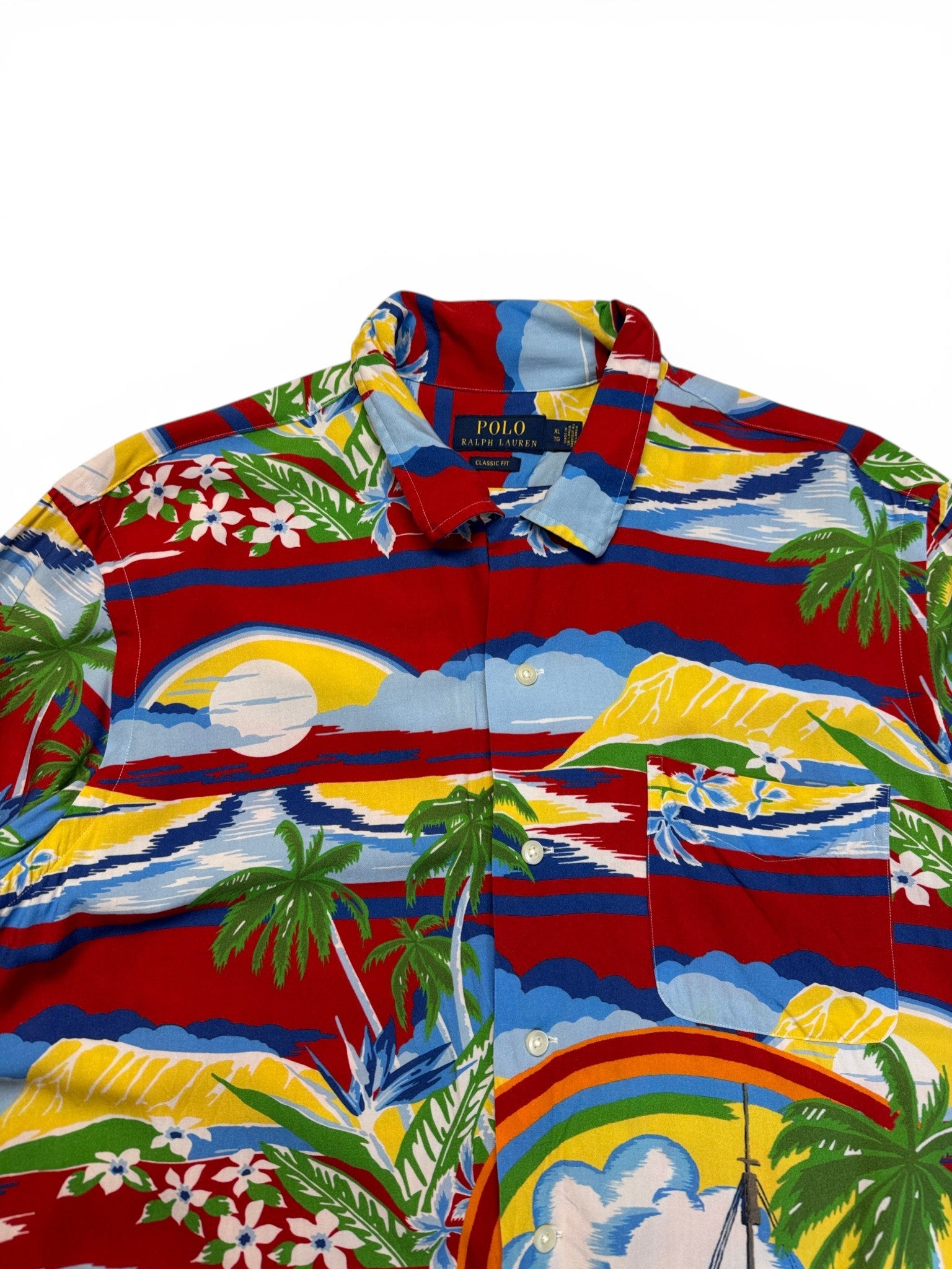 Ralph Lauren Hawaii Hemd Bunt XL