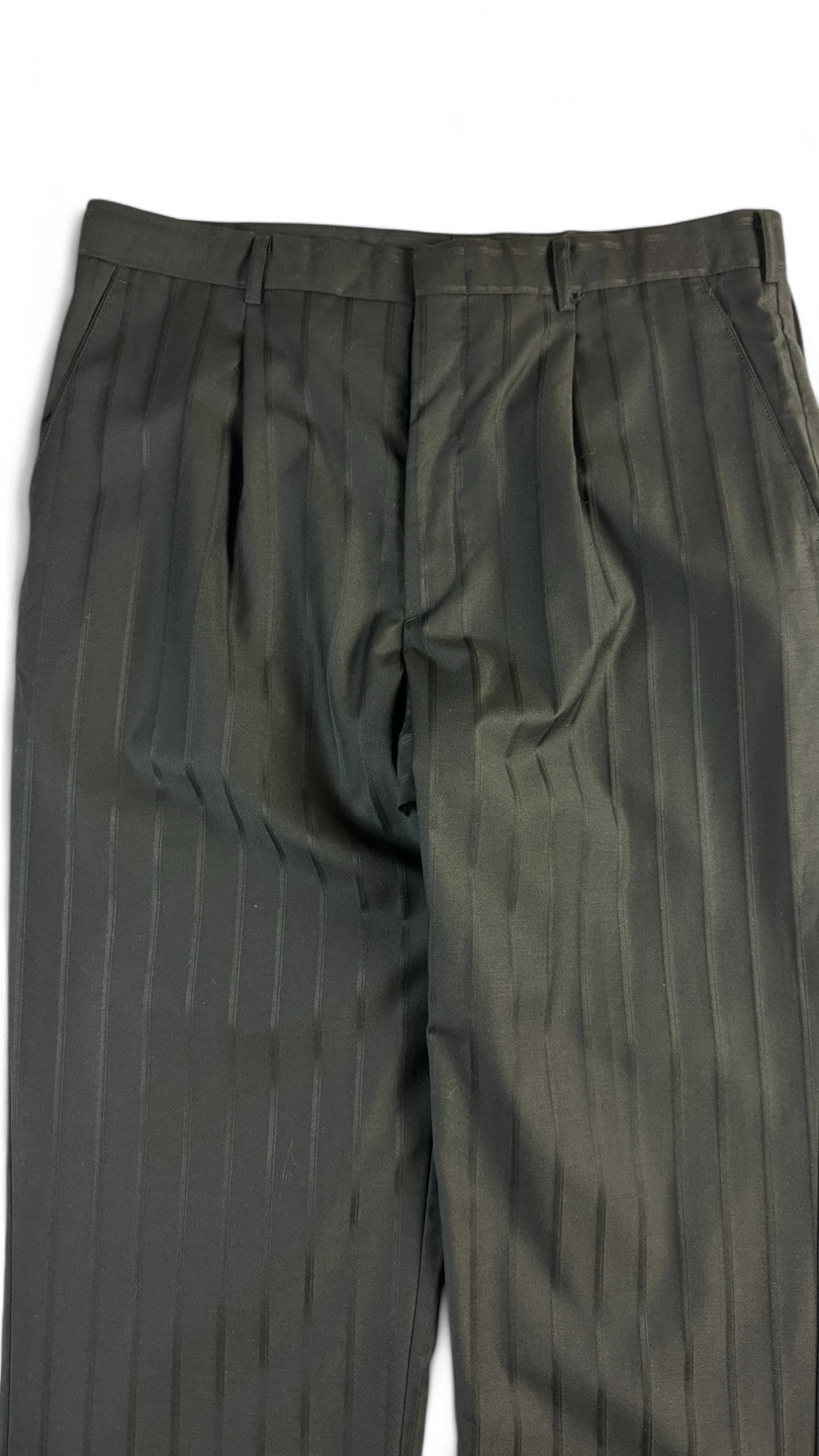 Paco Rabanne Anzughose Streifen-Detail Schwarz M-L