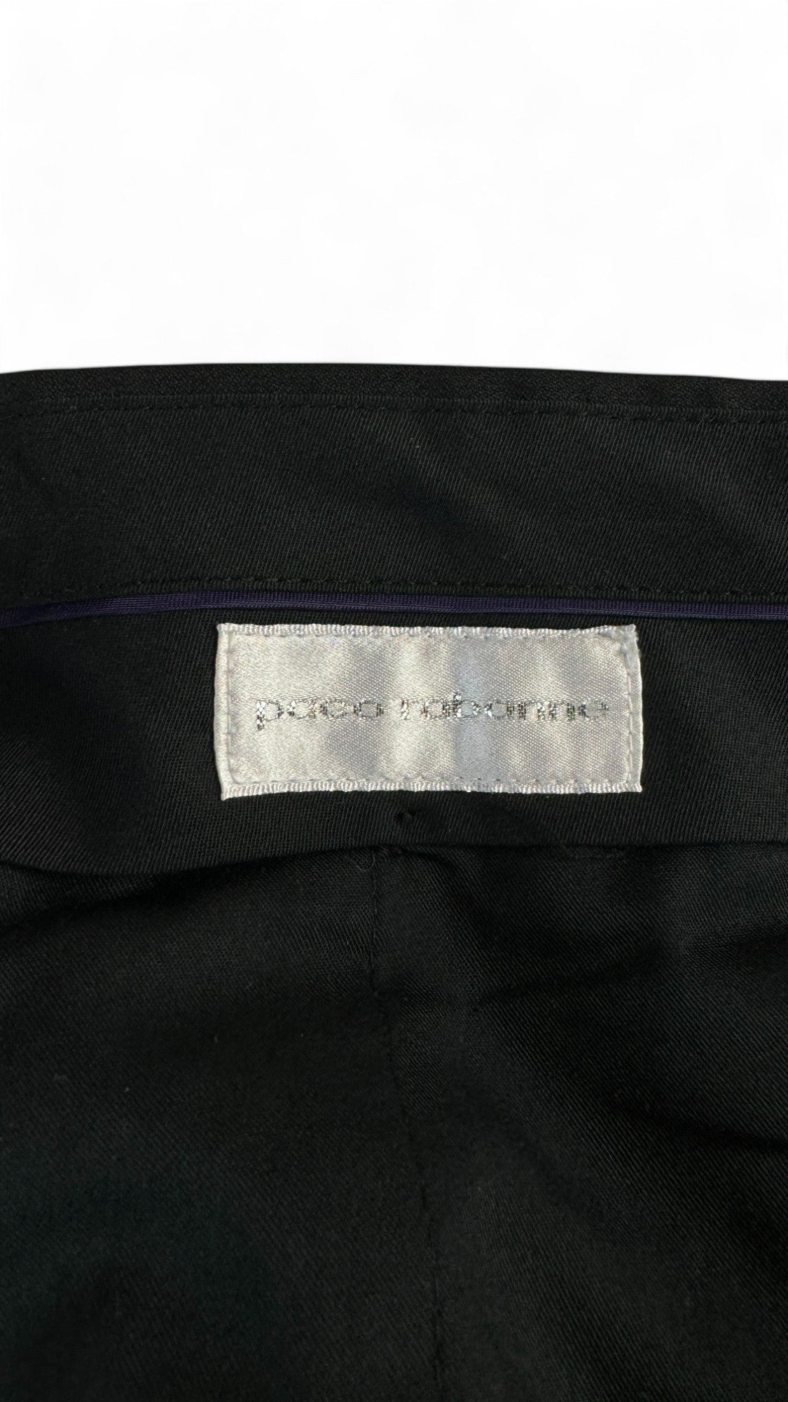 Paco Rabanne Anzughose Streifen-Detail Schwarz M-L