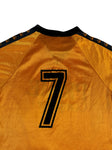 Rare! Vintage Admiral Trikot 80s Pr1me Computer Werbung Orange Schwarz L