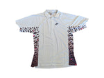 Rare! Vintage Nike Poloshirt 1989 Challenge Court McEnroe Made In Italy Weiß Schwarz L