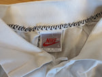 Rare! Vintage Nike Poloshirt 1989 Challenge Court McEnroe Made In Italy Weiß Schwarz L