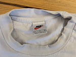 Vintage Nike Shirt Agassi Challenge Court Made In Portugal Grau L