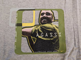 Vintage Nike Shirt Challenge Court Agassi Australian Open 2000 OZ Made In Australia Grau L