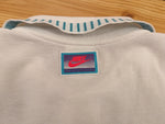 Vintage Nike Poloshirt Challenge Court Weiß Hellblau XL