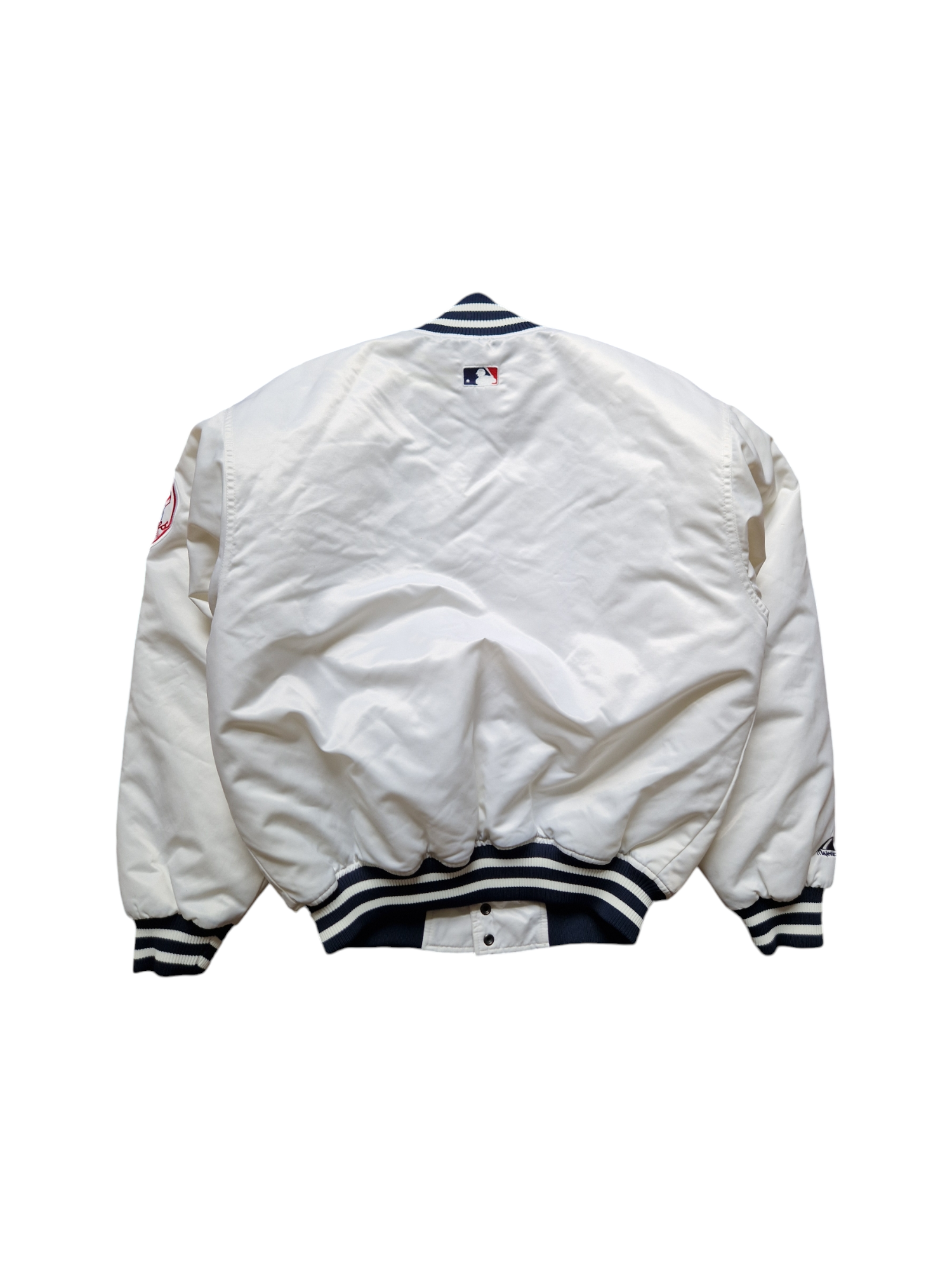 Rare! Vintage Majestic Collegejacke Starter NY Yankees Baseball Made In Korea Weiß S