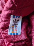 Rare! Vintage Adidas Flanell Jacke Olympic Centennial Collection Gefüttert Kariert Rot Schwarz L