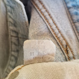 Rare! Vintage Levis 501 Jeans Selvedege 80s Hellblau S-M - RareRags