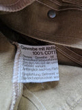 Vintage Camel Jacke Bush Military Style Used Look Inc Repairs Sand/Braun 44