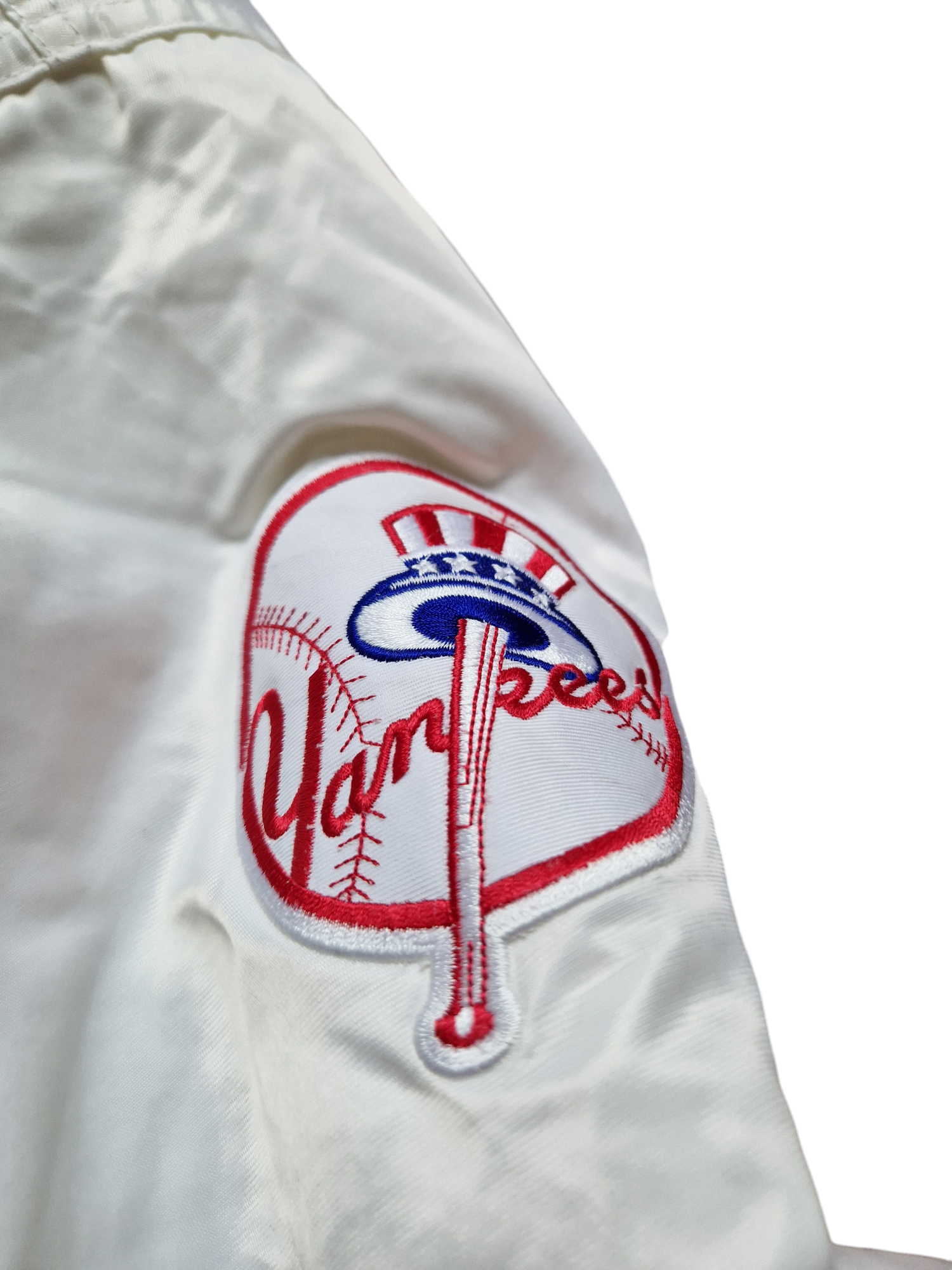 Rare! Vintage Majestic Collegejacke Starter NY Yankees Baseball Made In Korea Weiß S