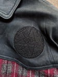 Rare! Vintage Adidas Flanell Jacke Olympic Centennial Collection Gefüttert Kariert Rot Schwarz L