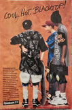 Vintage Reebok Umhängetasche Blacktop Made In Korea Rot - RareRags